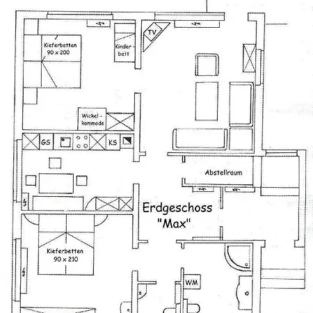 Berliner Ring 24_ Whg_ 1 _max_ Apartman *
